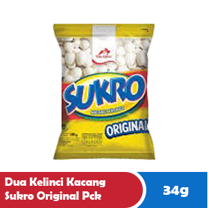 DUA KELINCI KACANG SUKRO ORIGINAL PCK 34g