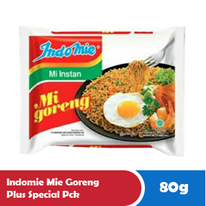 INDOMIE MIE GORENG PLUS SPECIAL PCK 80g