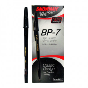 SNOWMAN BALLPOINT BP-7 PCS