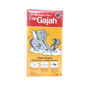 GAJAH LEM TIKUS KOTAK PCK 75/70g