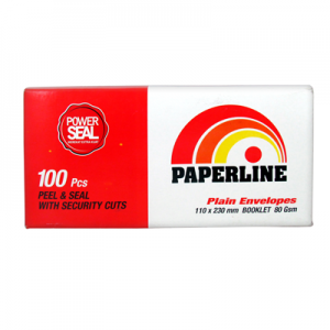 PAPERLINE AMPLOP 90 PPS 100'S BOX 110X230mm