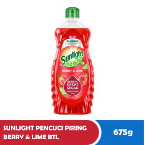 SUNLIGHT PENCUCI PIRING BERRY & LIME BTL 675g