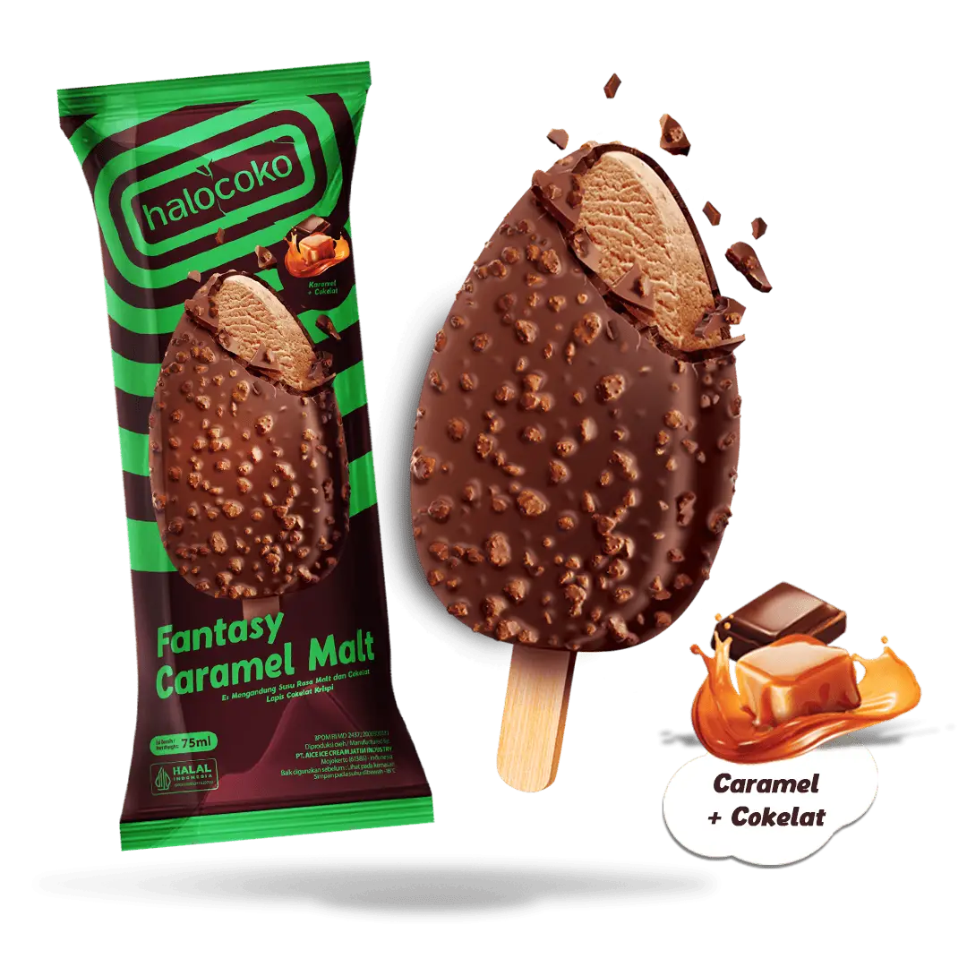 HALOCOKO FANTASY CARAMEL MALT 75ML