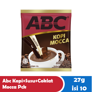 ABC KOPI+SUSU+COKLAT MOCCA RCG 10X27g