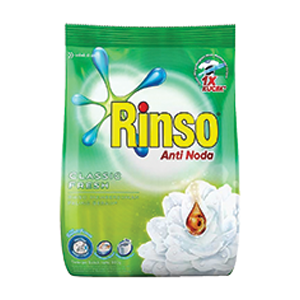 RINSO DETERJEN POWDER ANTI NODA CLASSIC BAG 770g
