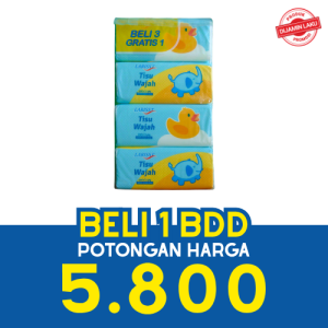 LARISST FACIAL TISSUE (3+1) BDD 250'S