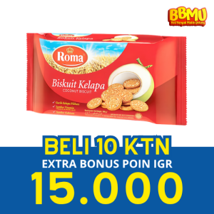 ROMA BISCUIT (NEW) KELAPA PCK 300g