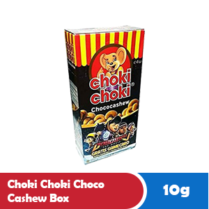 CHOKI CHOKI CHOCO CASHEW BOX 20x10g