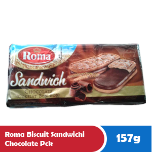 ROMA BISCUIT SANDWICHI CHOCOLATE PCK 157g