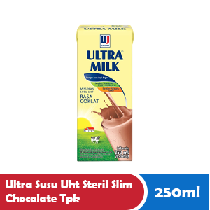 ULTRA SUSU UHT STERIL SLIM CHOCOLATE TPK 250mL