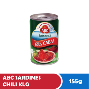 ABC SARDINES CHILI KLG 155g