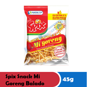 SPIX SNACK MI GORENG BALADO PCK 45g
