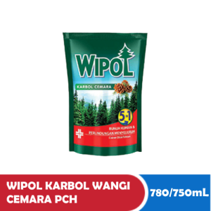 WIPOL KARBOL WANGI CEMARA PCH 750mL/720g