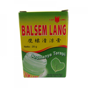 CAP LANG BALSAM GOSOK HIJAU POT 20g