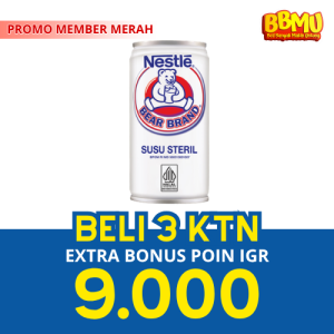 BEAR BRAND SUSU STERIL KLG 189 mL