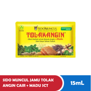SIDO MUNCUL JAMU TOLAK ANGIN CAIR + MADU SCT 15mL