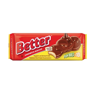 BETTER SANDWICH BISCUIT VANILLA PCK 120/100g