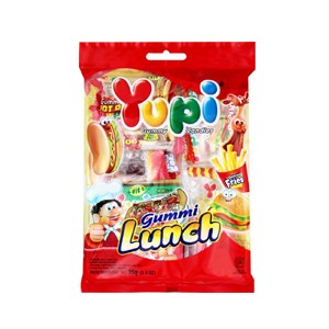 YUPI CANDY GUMMY LUNCH BAG 93g