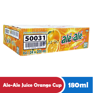 ALE-ALE JUICE ORANGE CUP 180mL