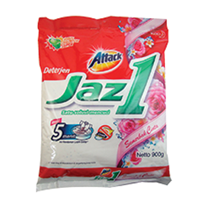KAO ATTACK DETERGENT POWDER JAZ 1 SEMERBAK CINTA PCK 850/800g