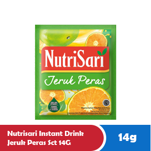 NUTRISARI INSTANT DRINK JERUK PERAS SCT 14g