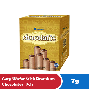 GERY WAFER STICK PREMIUM CHOCOLATOS PCK 8/7g