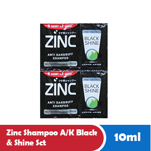 ZINC SHAMPOO A/K BLACK & SHINE SCT 10mL