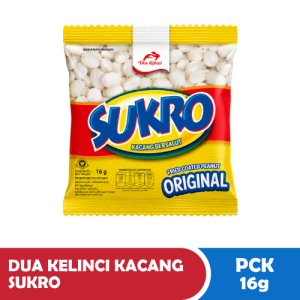 DUA KELINCI KACANG SUKRO PCK 16g