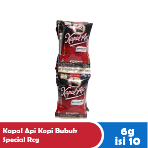 KAPAL API KOPI BUBUK SPECIAL RCG 10x6g