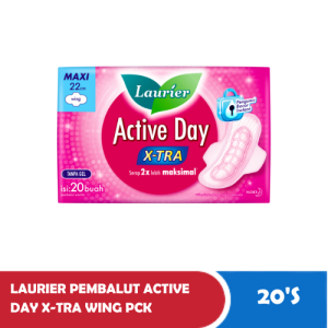 LAURIER PEMBALUT ACTIVE DAY X-TRA WING PCK 20's