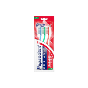 PEPSODENT SIKAT GIGI BRILIAN 3'S PCK SOFT