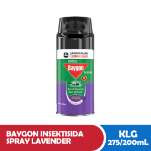 BAYGON INSEKTISIDA SPRAY LAVENDER KLG 275/200mL