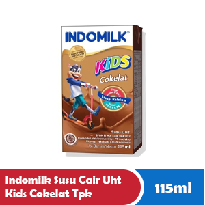 INDOMILK SUSU CAIR UHT KIDS COKELAT TPK 115mL