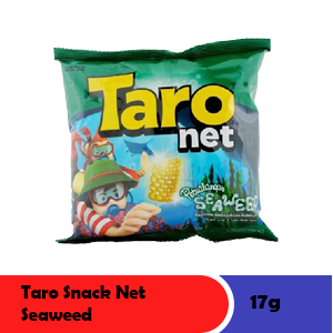 TARO SNACK NET SEAWEED PCK 17g