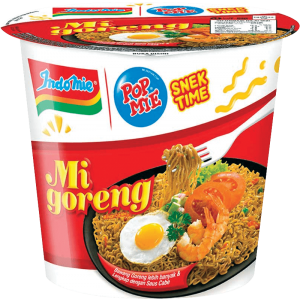 POP MIE MI INSTAN SNEK TIME INDOMIE GORENG CUP 43g