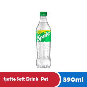 SPRITE SOFT DRINK PET 390mL