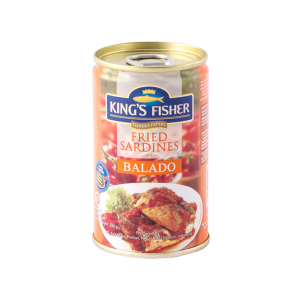 KING'S FISHER SARDEN GORENG BALADO KLG 155g
